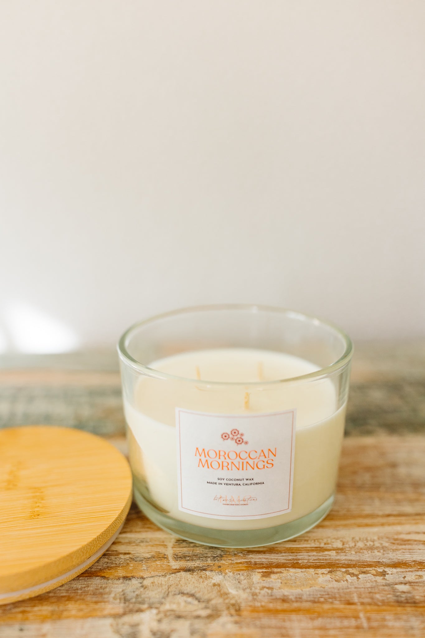Moroccan Mornings | The Global Collection (3-Wick) | Hot Mess Creations — All Natural, Hand Crafted Candles Made in Ventura, California